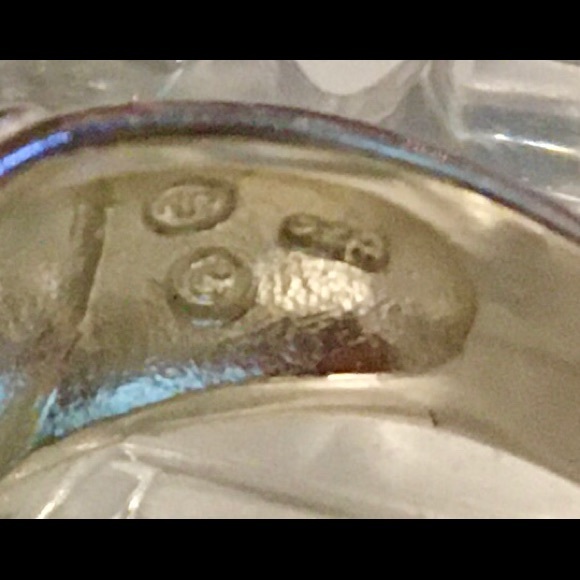 Sterling Silver Modern Faceted Amethyst Ring💟 - Picture 7 of 7